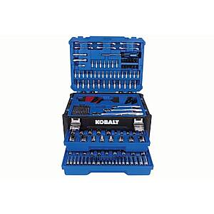 Kobalt 297 -Piece Standard (SAE) and Metric Mechanics Tool Set with Hard Case, $99, free shipping or store pickup, Lowe's