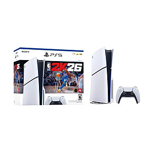 PlayStation 5 NBA 2K26 Disc Bundle Console $449.99