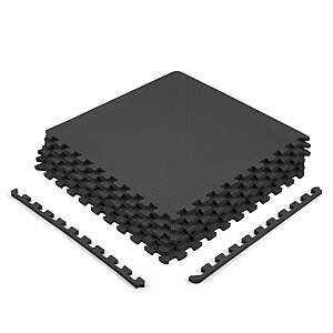 BalanceFrom EVA Foam Interlocking Floor Tiles 1/2" Thick,36 Count,2ft x 2ft 436sq ft $15 @ Walmart