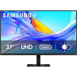 Samsung 37” ViewFinity S8 (S80UD) 4K UHD HDR10 Monitor with USB-C, Built-in KVM Switch, LS37D800UANXZA, 2025 $299.99