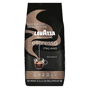 COSTCO B&M: $11.99 Lavazza 2.2 LB Whole Bean Espresso or Grand Crema to 8/23 ($14.99 online)