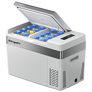BougeRV 30QT (28L) Car Portable Refrigerator Compressor Camping Cooling Cooler $159.79