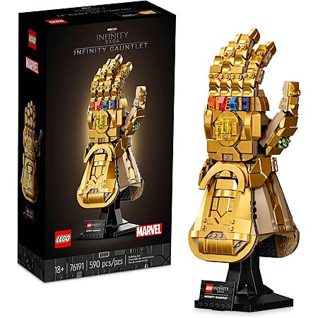 Amazon LEGO Marvel Infinity Gauntlet Set (76191) - $46.58