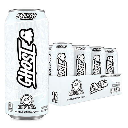 Walmart: (12 pack) GHOST ENERGY Zero Sugars Energy Drink $2.48