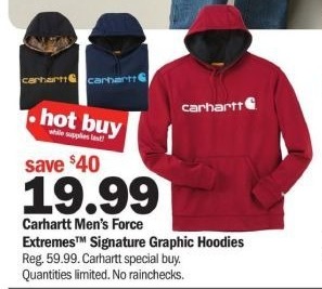 Meijer Black Friday Carhartt Men S Force Extremes Signature