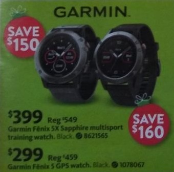 Aafes Black Friday Garmin Fenix 5x Sapphire Multisport Training Watch For 399 00 Slickdeals Net