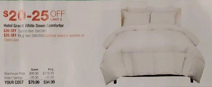 Jcpenney Black Friday Hotel Down Comforter Any Size For 129 99