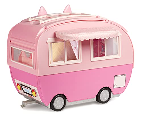 Na Na Na Surprise Kitty-Cat Camper Playset, Pink Toy Car Vehicle $25.49