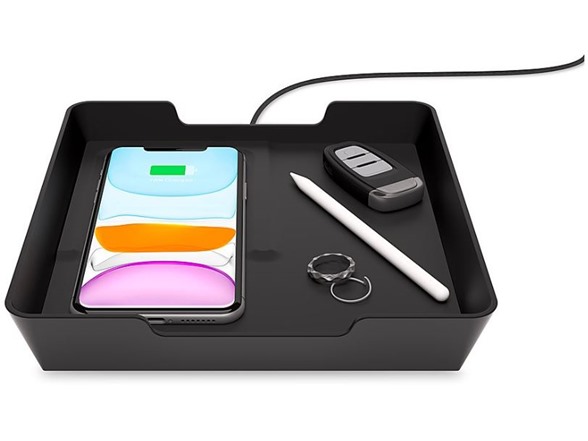 Einova 10W Wireless Charging Valet Tray for Qi-enabled Devices $29.99
