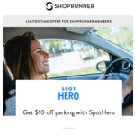 Get $10 off parking with SpotHero(New Customers)