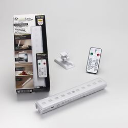 Good Earth 9" Rechargeable Light Bar with Remote for $4 or $3.56 after 11% rebate