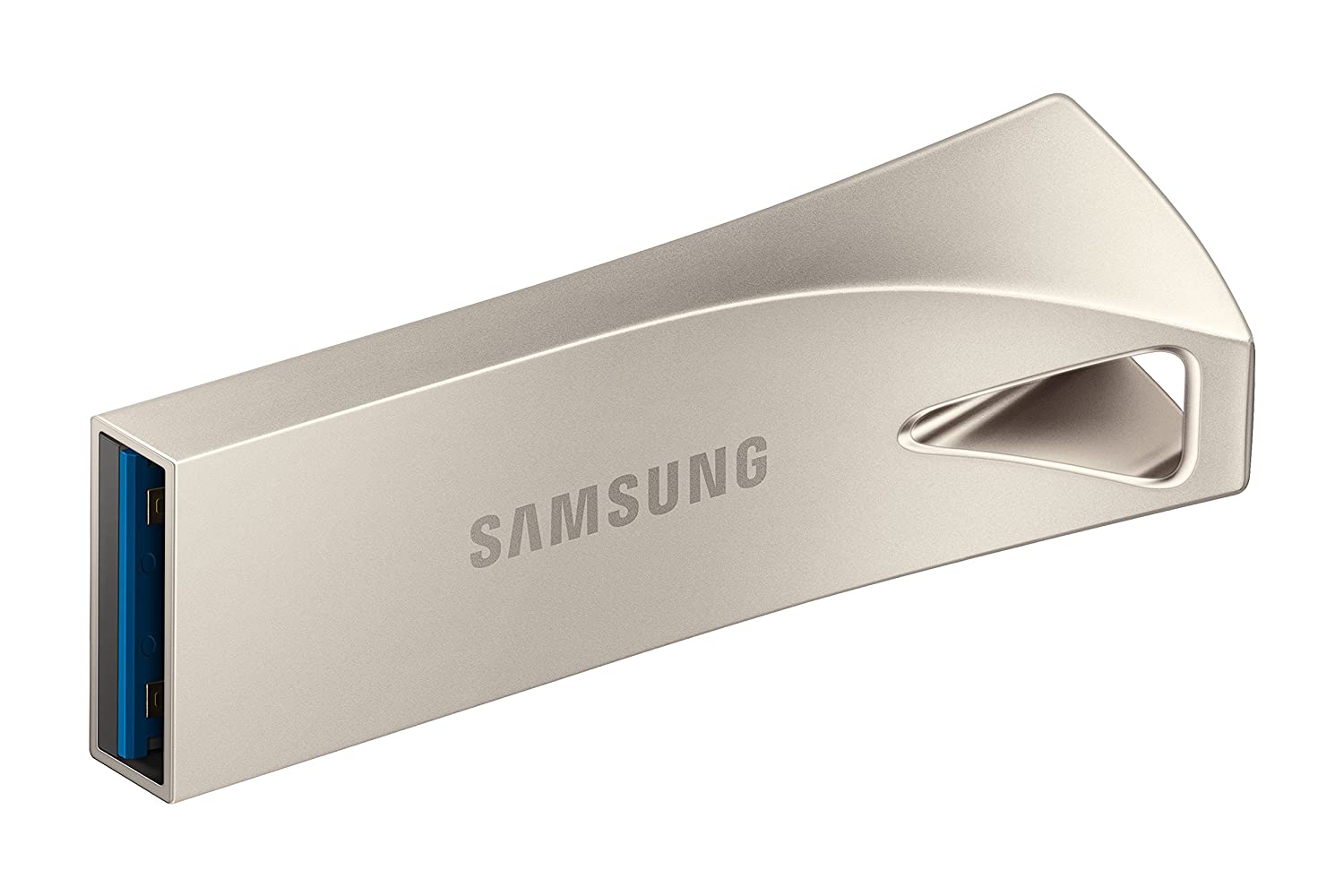 Samsung BAR Plus USB 3.1 Flash Drive 128GB - 300MB/s (MUF-128BE3/AM) - Champagne Silver $18.99