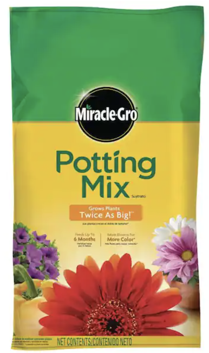 Miracle-Gro 25 qt. Potting Soil Mix $8