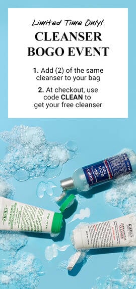 Kiehl's face cleansers BOGO free + free 2-day shipping with shoprunner