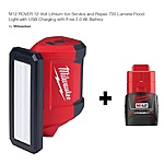 Home Depot: Milwaukee M12 ROVER 700 Lumens Flood Light with USB Charging + M12 2.0 Battery = $59