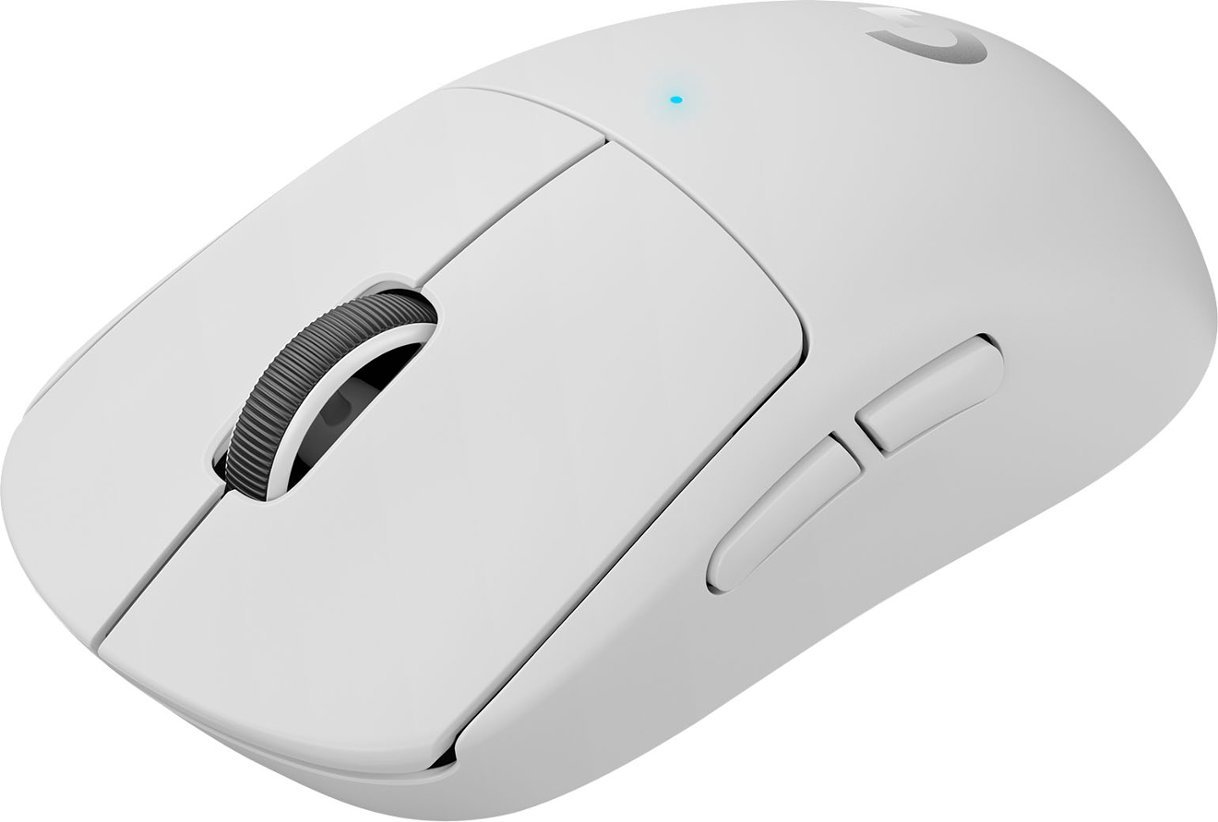 Logitech - PRO X SUPERLIGHT Lightweight Wireless Optical Gaming Mouse with HERO 25K Sensor - White $99.99