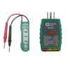 Commercial Electric 110-220V AC/DC Voltage Tester with GFCI Outlet Tester - $3.60
