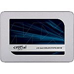 500GB SSD Crucial MX500 $57.99 @ Amazon (extra 10% off with Amazon Card) (3D TLC SATA 6.0 Gb/s)