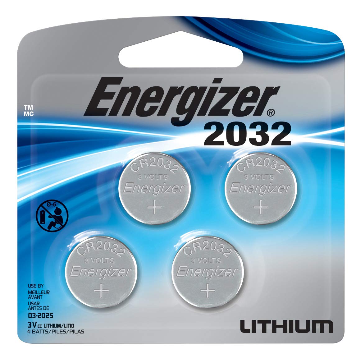 cr2032 3v lithium coin cell battery