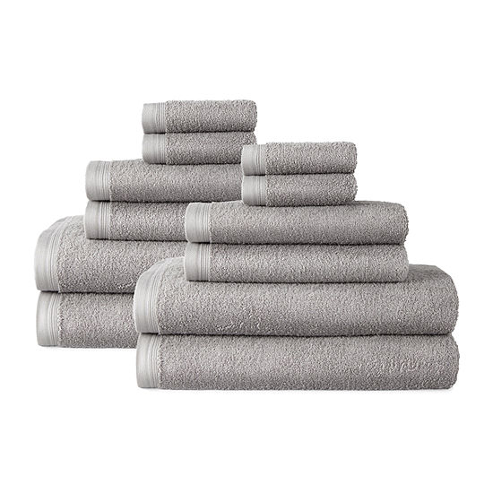 Home Expressions Solid Solid Bath Towel 12 Pc Set $29.39