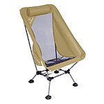 Ultra portable Camping Chair $22.4 at Amazon.
