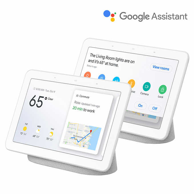 Costco Has 2 Pack Of Google Home Hub Smart Display On Sale 139 99