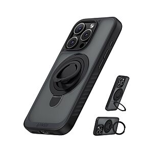 Anker Magnetic Ring Stand for iPhone 13/14/15/16 Pro & Pro Max Case, MagSafe, Built in Kickstand $10 + Free Shipping at Amazon