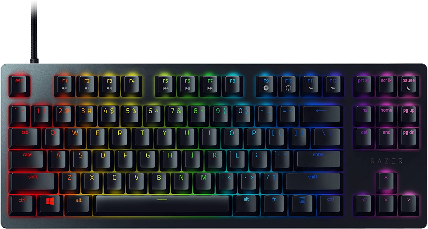 Razer Huntsman Tournament Edition TKL Tenkeyless Gaming Keyboard $76.37