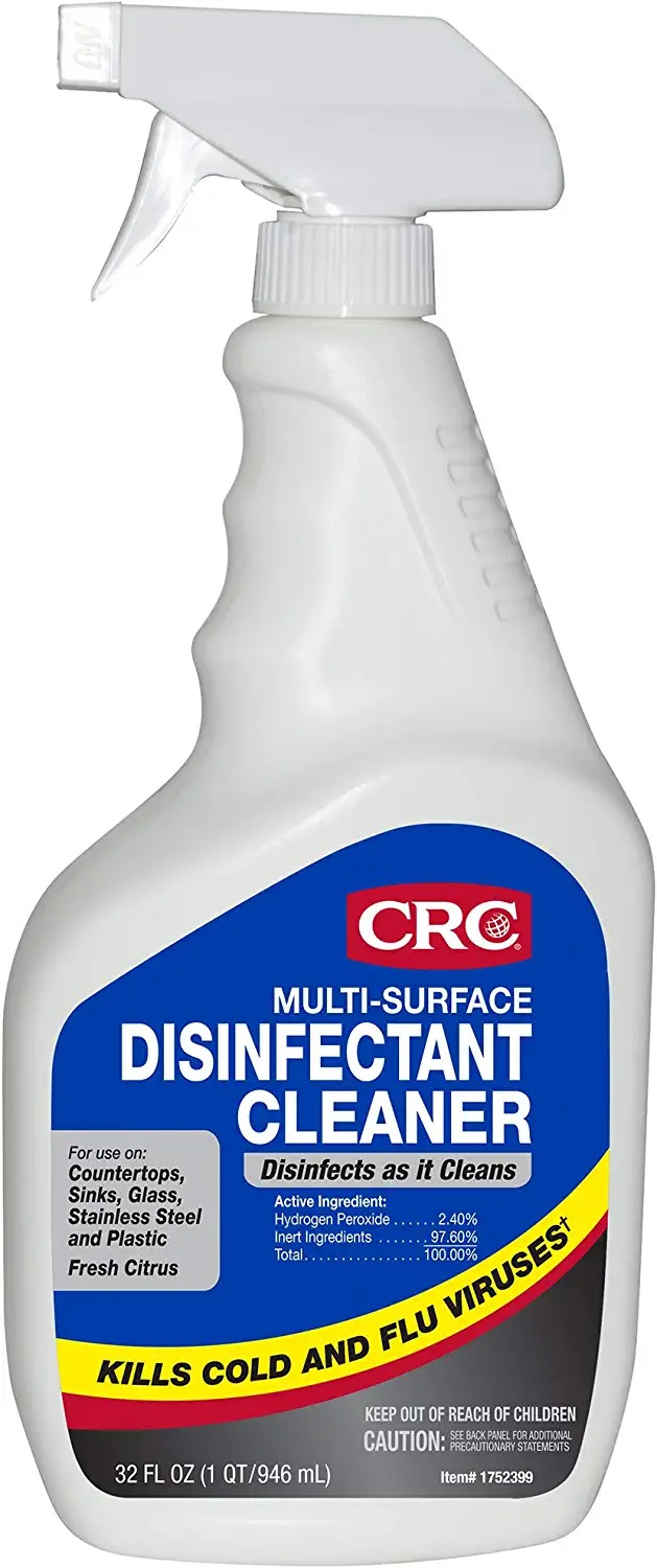 CRC MultiSurface Disinfectant Cleaner w/Hydrogen Peroxide 32 oz 3.49