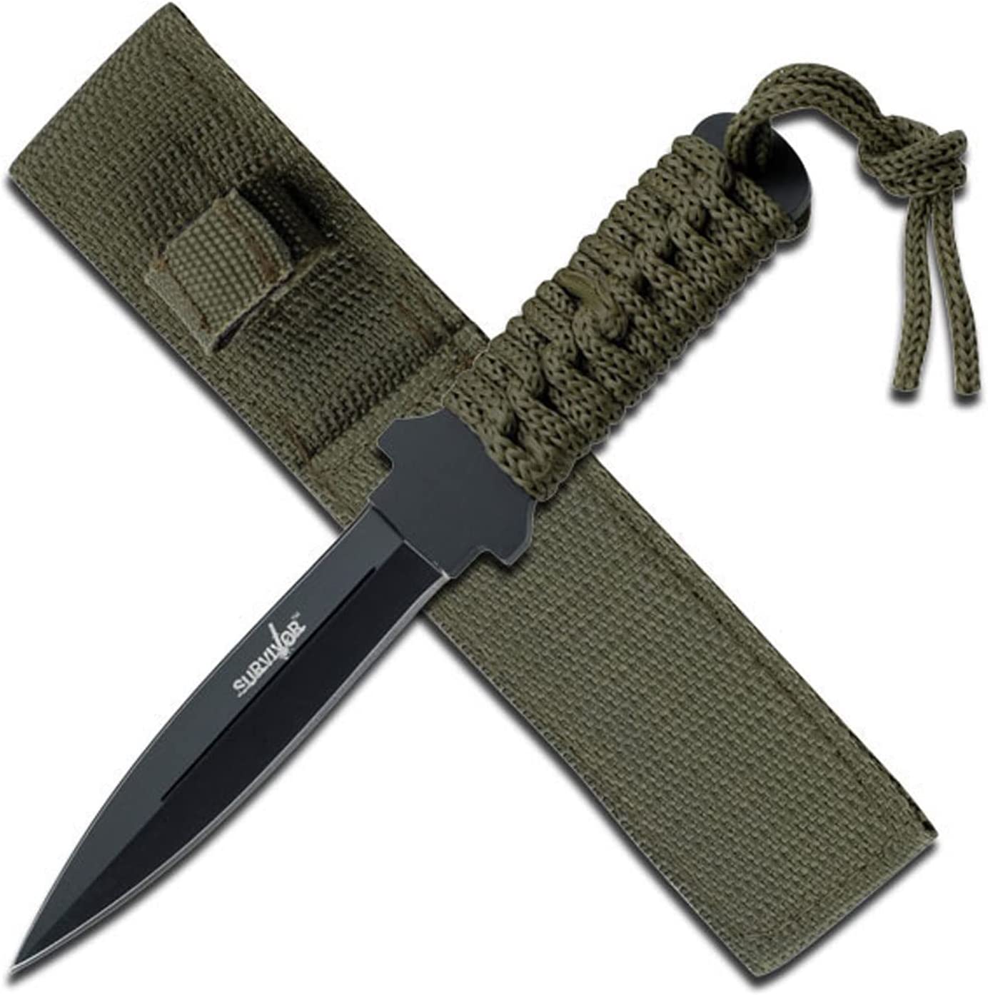 Survivor HK-7521 Outdoor Fixed Blade Knife 7-Inch $2.44