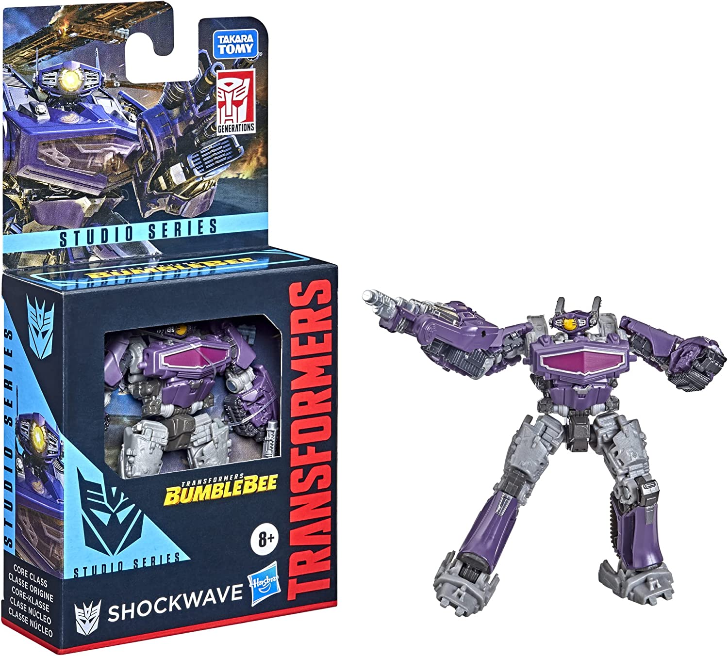 Transformers - Core Class Bumblebee Shockwave Action Figure (w/$2 coupon) $5.99