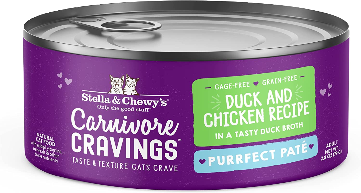 Stella & Chewy’s Carnivore Cravings Purrfect Pate Cans, 24 pack (30 percent off) $16.27