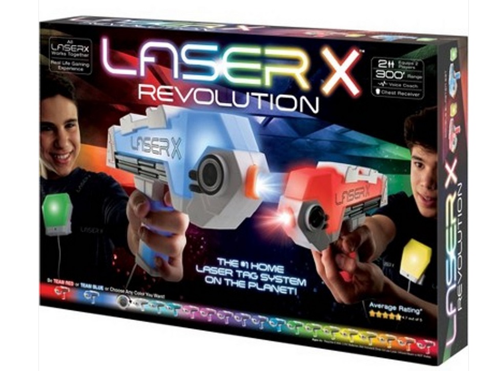 LaserX (OB) - Revolution 2 Player Laser Tag Gaming Blaster Set $9