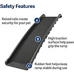 PetSafe Happy Ride Folding Pet Ramp 62&quot;, Supports up to 150 lbs $64.95 at Amazon