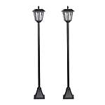 2-Pack Westinghouse Single Head Black LED Outdoor Garden Solar Post Lamp $33.30 + Free Store Pickup