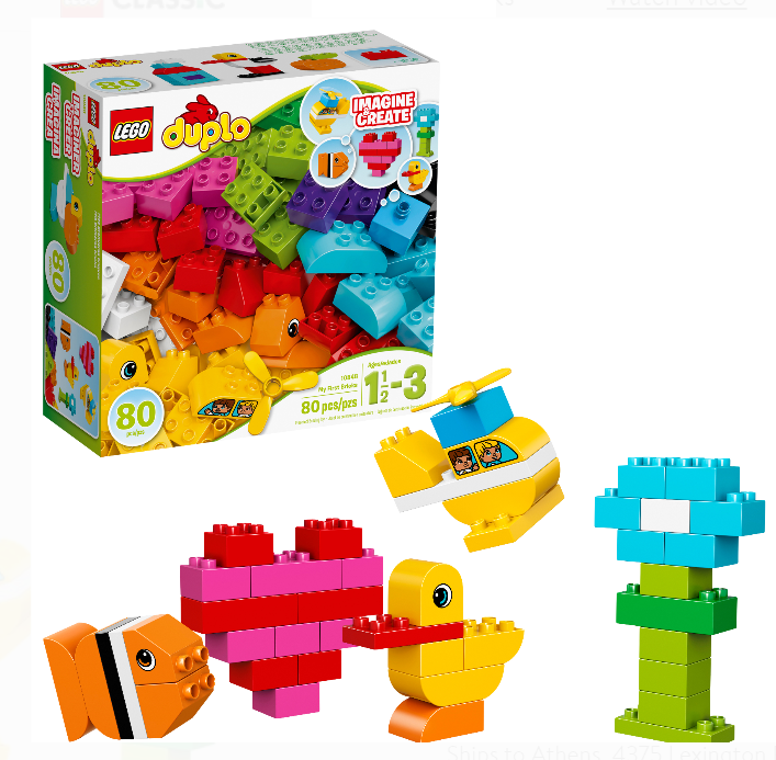 LEGO DUPLO My First Bricks 10848 Building Set (80 Pieces) $12.99