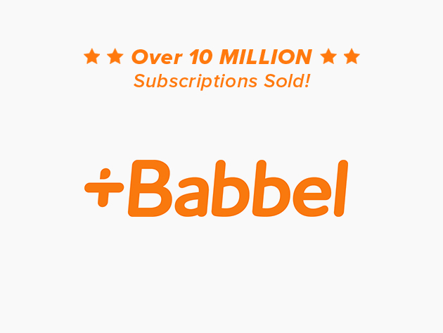 Babbel Language Learning lifetime (new accounts only) - $150
