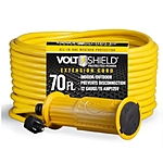 Select Lowe's Stores: 75' VoltShield 12-Gauge 15 Amp Locking Extension Cord $25 (Availability May Vary)