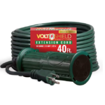 Voltshield SJTW Locking 40 ft 16ga Extension Cord $10 B&amp;M YMMV