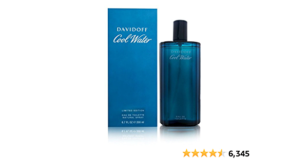 Davidoff Cool Water Eau de Toilette Spray for Men, 6.7 Fluid Ounce - $26.88