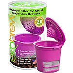 2- Ekobrew Refillable K Cups for Kuerig 2.0 and 1.0 Machines(usually 19.99) + 300 paper filters(usually 15.99) for 14.99 shipped free at Amazon (over 50% off)