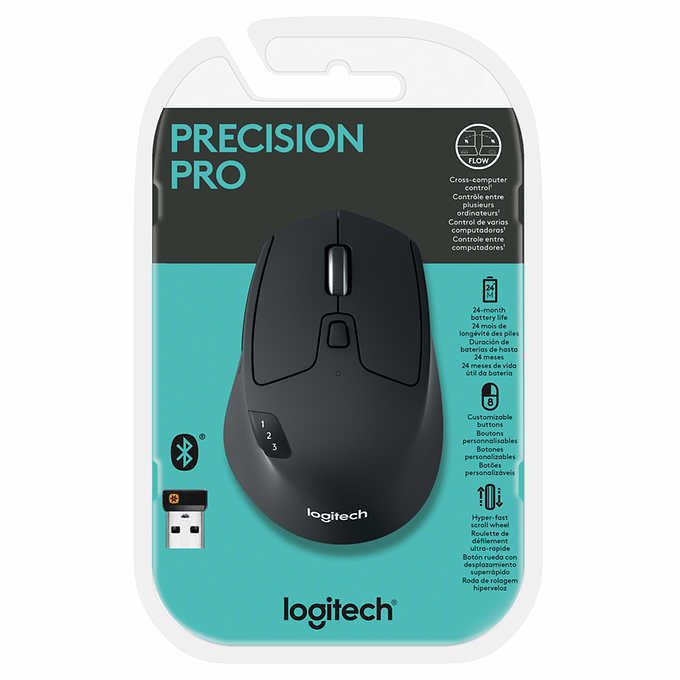 Logitech Precision Pro Wireless Mouse w/ Bluetooth @ Costco $19.99+shipping