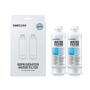 SAMSUNG Genuine Filters for Refrigerator Water HAF-QIN-2P, 2 Pack $50.49 @ Amazon