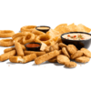 Buffalo Wild Wings Bottomless Appetizers: Onion Rings, Fried Pickles, Chip/Salsa
