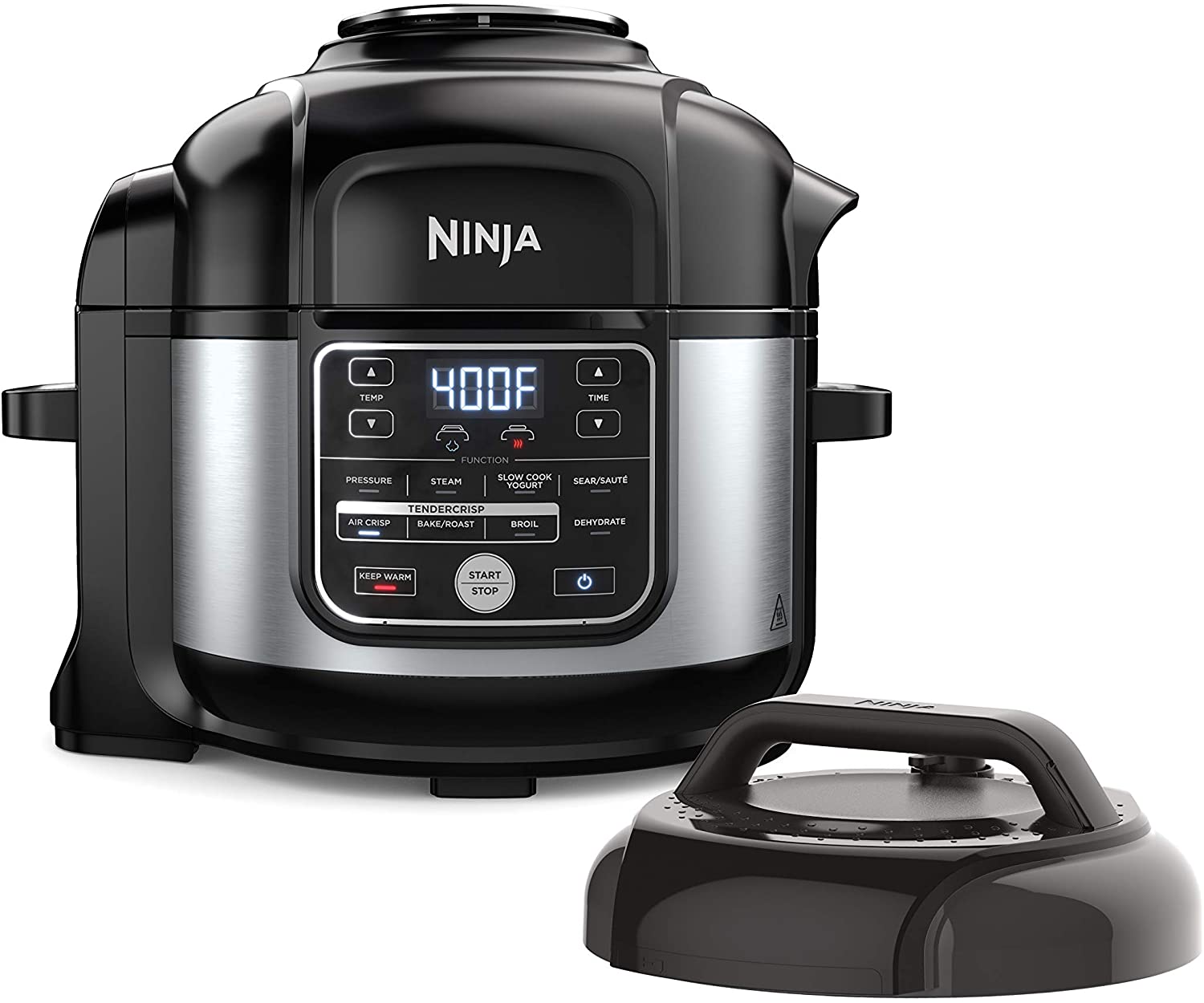 Ninja OS301 Foodi 6.5-Quart 10-In-1 Pressure Cooker + Air Fryer w/ Nesting Broil Rack (Stainless Steel) $118.99 + Free Shipping via Amazon