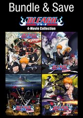 Bleach 4-Movie Collection: Memories of Nobody, The DiamondDust Rebellion, Fade to Black & Hell Verse  (Digital HDX Anime Films) $14.99 via VUDU