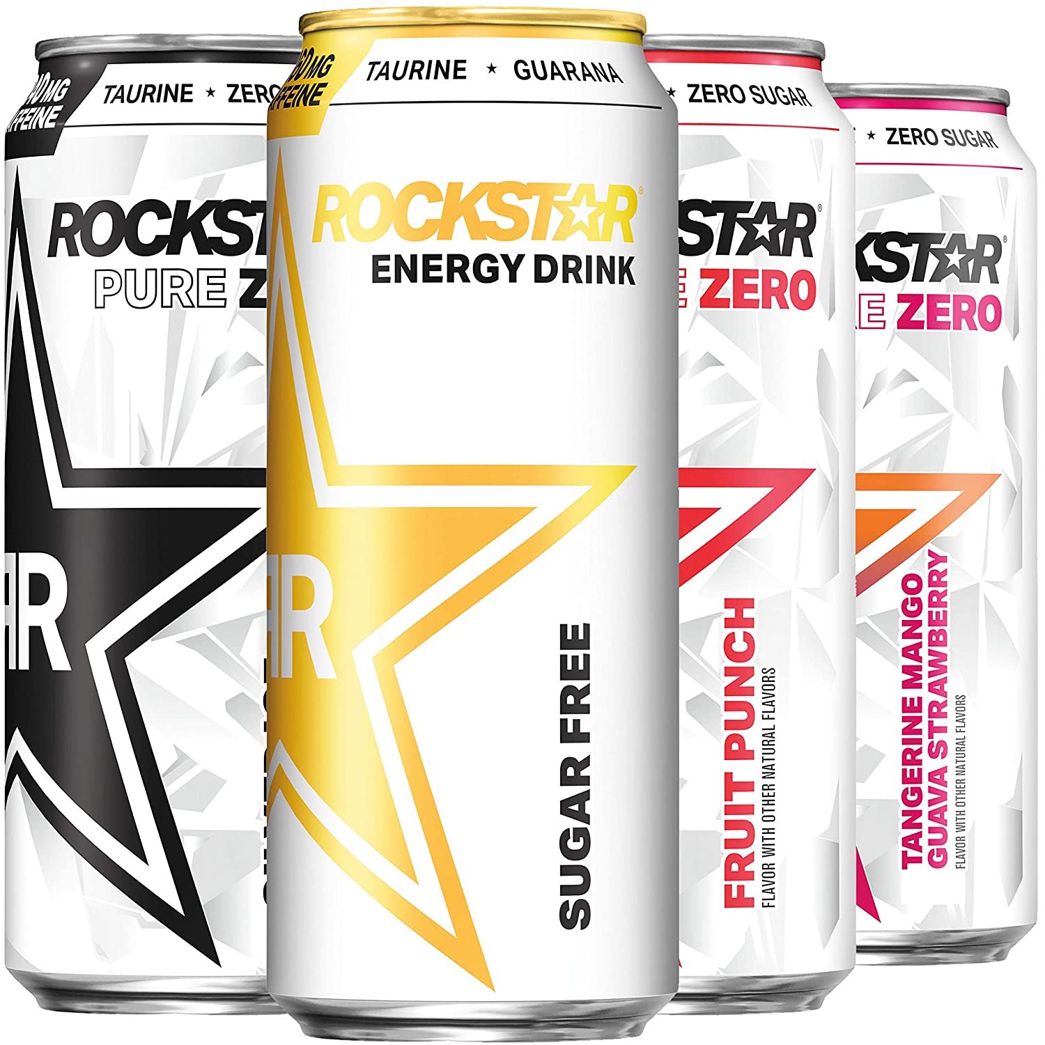 12-Pack 16oz. Rockstar Energy Drink Variety Pack (4 Flavor Zero Sugar) $10.17 w/ Subscribe & Save via Amazon