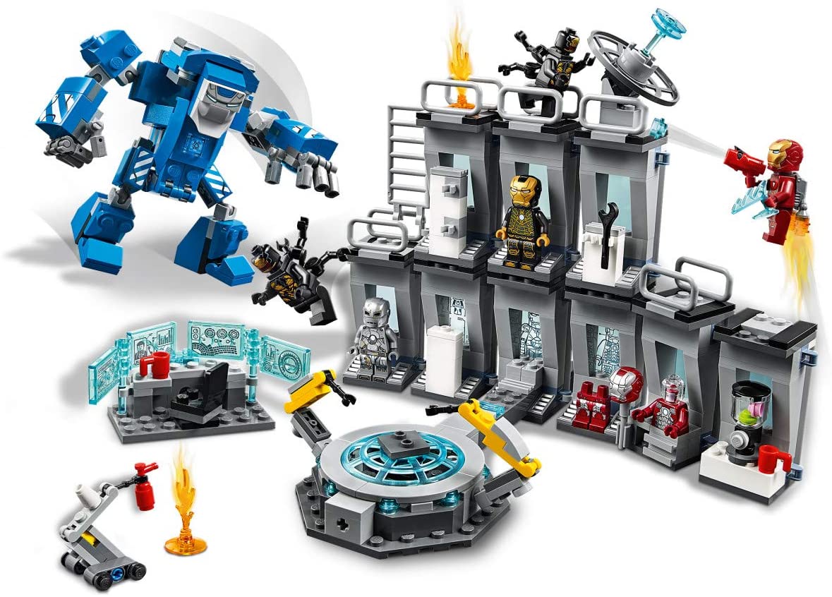 524-Piece LEGO Marvel Avengers Iron Man Hall of Armor Building Set $41.94 + Free Shipping via Amazon