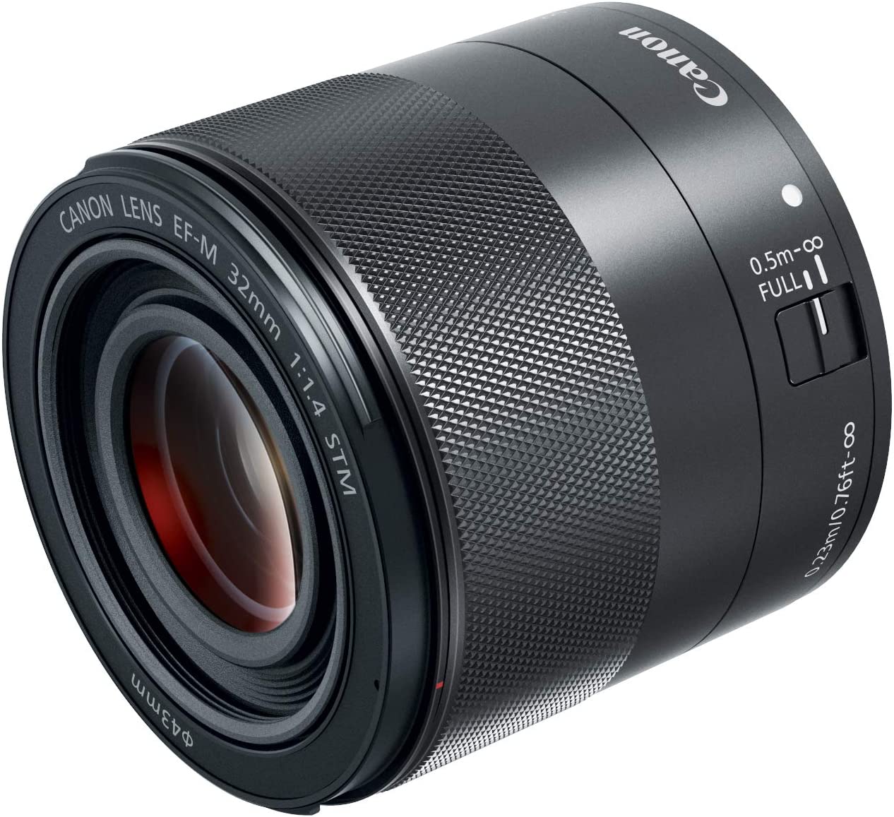 Canon Lens: RF 15-35mm f/2.8 L IS USM $1999, RF 14-35mm f/4 L IS USM $1299, RF 100mm f/2.8 L Macro IS USM $999 or EF-M 32mm f/1.4 STM Lens $399 + Free Shipping via Amazon