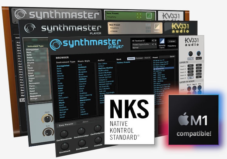 SynthMaster 2 Player Audio Software (Windows/MacOS X Digital Download)